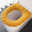 Winter Warm Toilet Seat Cover Closestool Mat 1Pcs Washable Bathroom Accessories Knitting Pure Color Soft O-shape Pad Bidet Cover - 0 Find Epic Store