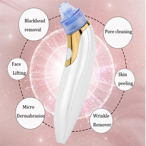 Electric Facial Pore Cleaner Exfoliator Face Blackhead Remover Acne Vacuum Deep Cleansing Suction Machin Nano Sprayer Steamer - 200192143 Find Epic Store