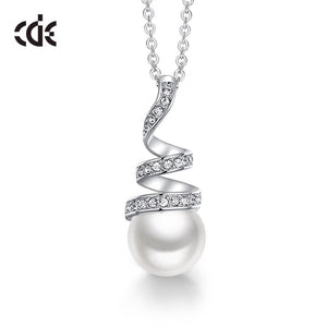 Fashion Pearl Pendant Necklace - 200000162 White / United States / 40cm Find Epic Store
