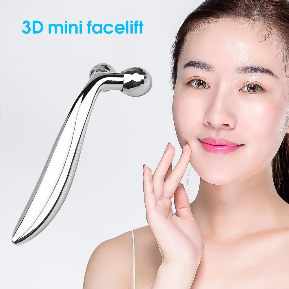 3D Silver Thin Face & Full Body Shape Massager Lifting Wrinkle Remover Facial Massage Relaxation Tool - Face Massager Find Epic Store