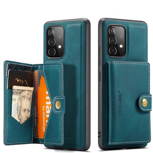 Magnetic Case For Samsung Galaxy A52 A72 5G S21 Ultra Plus Leather Wallet Card Solt Bag Case For Samsung S21+ Ultra A52 A72 5G - 380230 For Samsung A52 5G / Blue / United States Find Epic Store