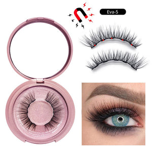 Magnetic Eyelashes with 5 Magnets False Eyelashes - 200001197 1 pairs-Eva-5 / United States Find Epic Store