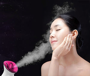 Fashion Deep cleaning Facial steamer Large-capacity water tank 70ml Gentle and Electric face steamer spa face steamer Whitening - 200190142 Find Epic Store