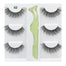 3 pairs of false eyelashes + eyelash tools 3D false eyelashes makeup eyelashes soft artificial fiber eyelashes eyelash gift box - 200001197 K02 / United States Find Epic Store