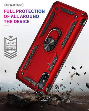 For Xiaomi Redmi 9 Case Shockproof Armor Phone Case for Redmi 9A 9C Ring Stand Bumper Silicone Phone Back Cover - 380230 Find Epic Store