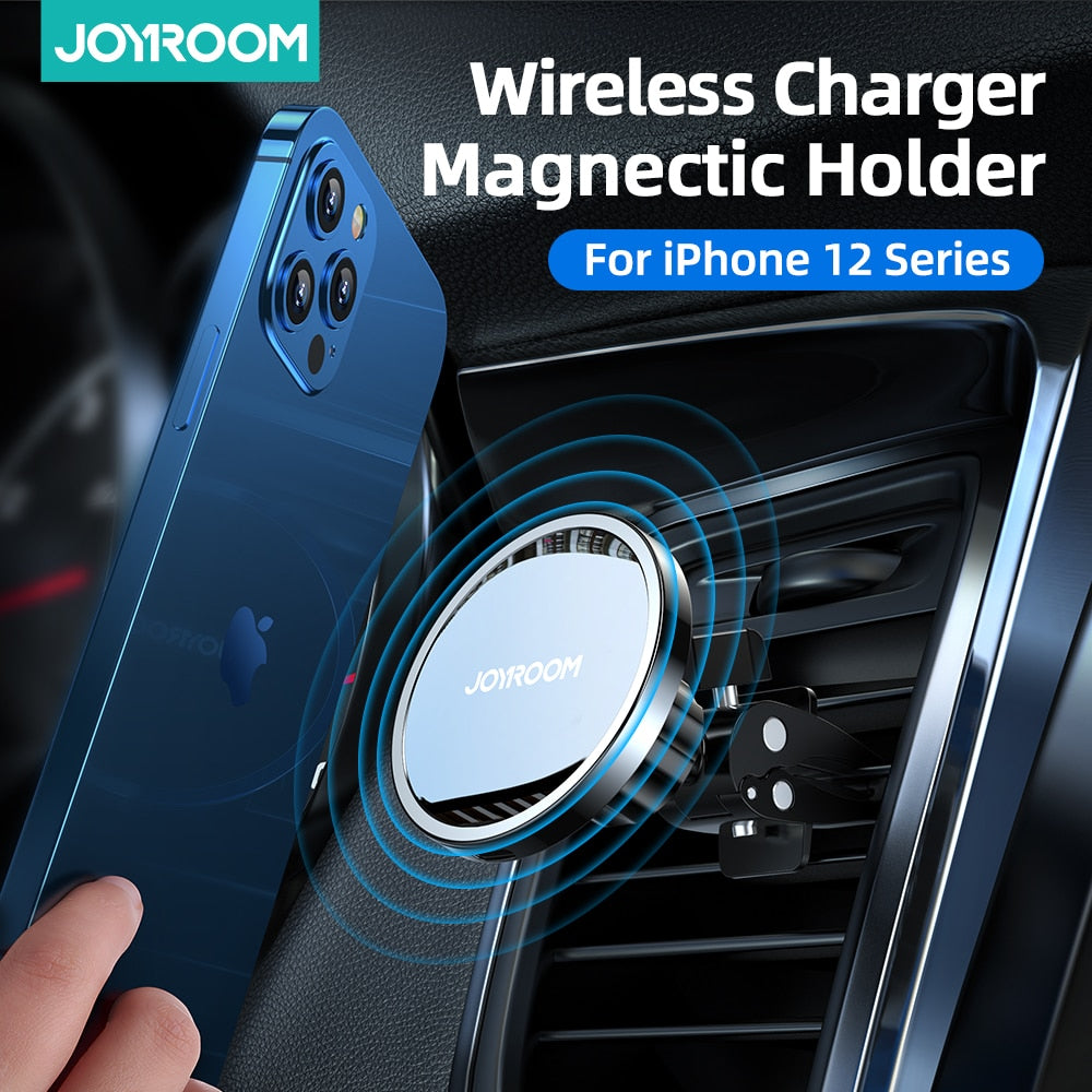 15W Qi Magnetic Wireless for iPhone 12 Pro Max Car Charger Phone Holder Wireless Charging Car Phone Holder for iPhone 12 Joyroom - 5093004 Find Epic Store