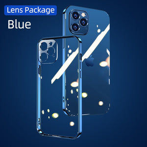 For iPhone 12 Pro Max 12 Mini Case, Joyroom Clear TPU+PC Shockproof Full Lens Protection Cover For iPhone 12 min Transparent Case - 380230 for iPhone 12 Mini / Blue / United States Find Epic Store