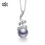 Original Design Embellished with Crystals White Pearl Geometric Pendant Necklace Jewelry for Wife Gift - 200000162 Lavender / United States / 40cm Find Epic Store