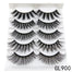 7 pairs of 25mm 3D mink lashes natural long eyelashes mink, fluffy false eyelashes eye makeup - 200001197 GL900 15mm / United States Find Epic Store