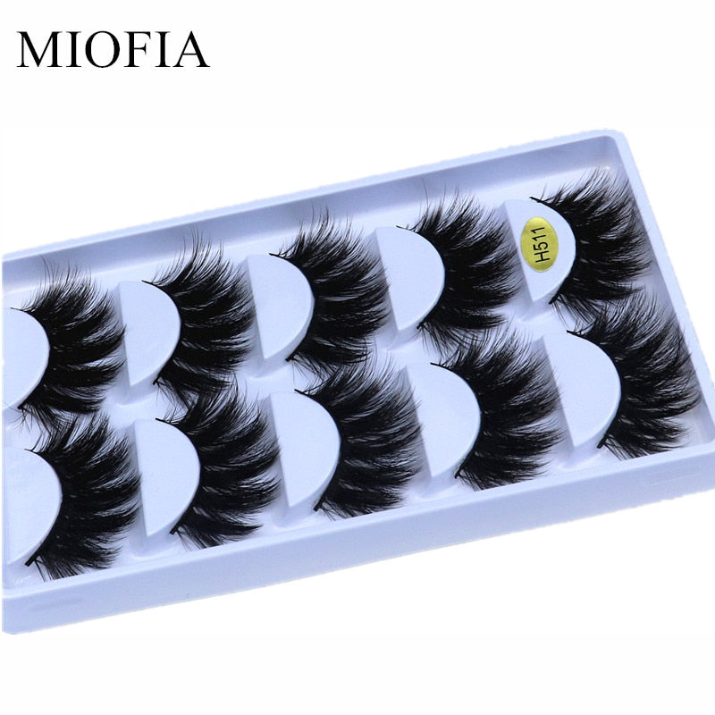 High quality 3D lashes 5 pairs 20mm artificial mink eyelashes, dramatic curly hair false eyelash extension cosmetics - 200001197 Find Epic Store