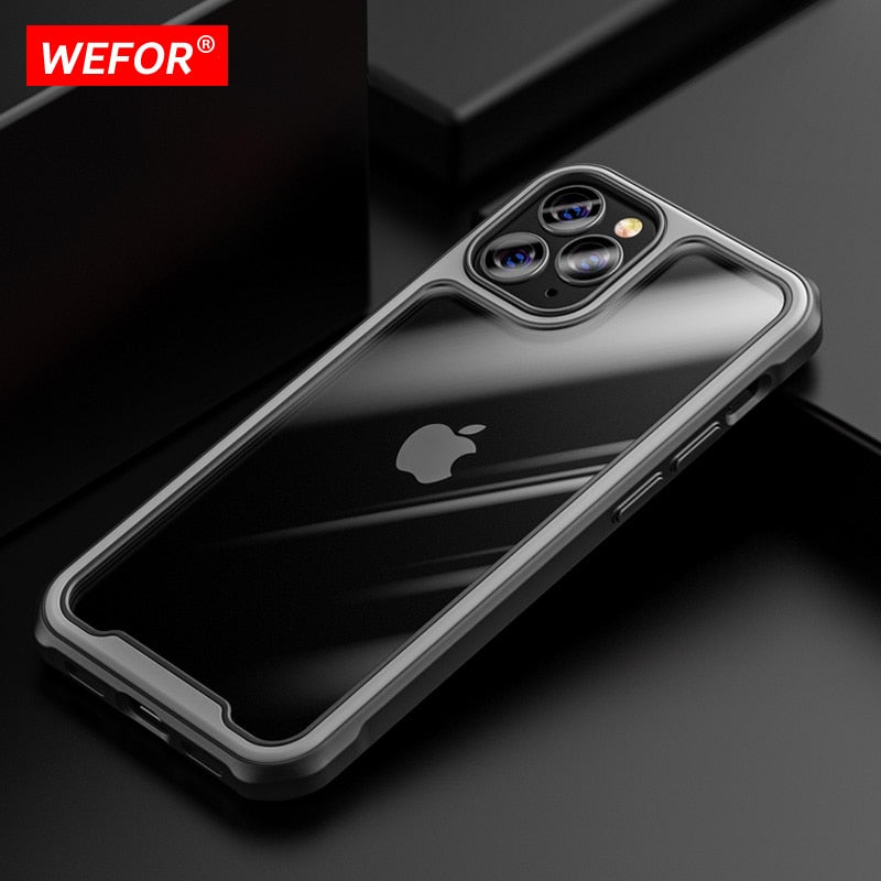 For iPhone 12 Pro Max Case, PC TPU Ultra Hybrid Comfort-grip Cell Phone Cases Protective Case Cover Support Wireless Charging - 380230 for iPhone 12 Mini / Silver / United States Find Epic Store