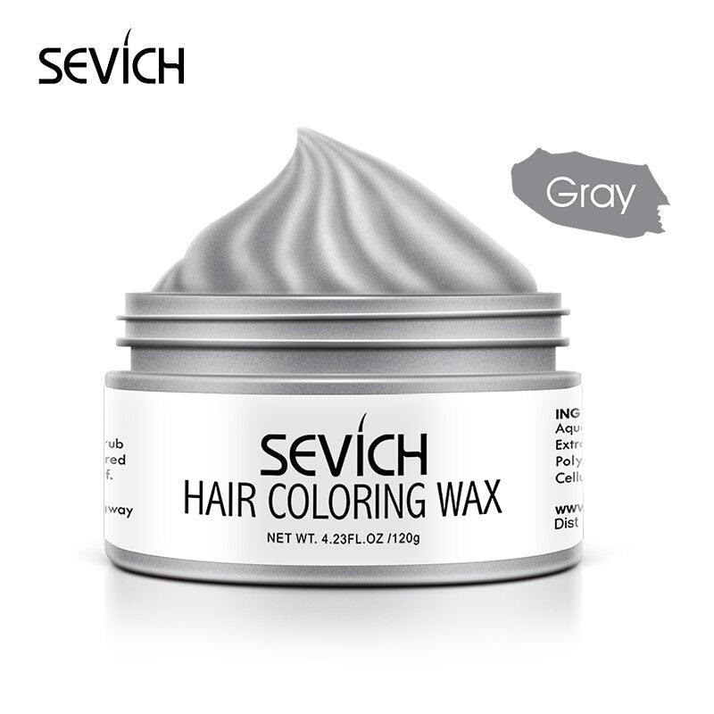 Sevich Hair Color Wax Hair Dye Permanent Hair Colors Cream Unisex Strong Hold Hairstyles - 200001173 United States / Gray Find Epic Store