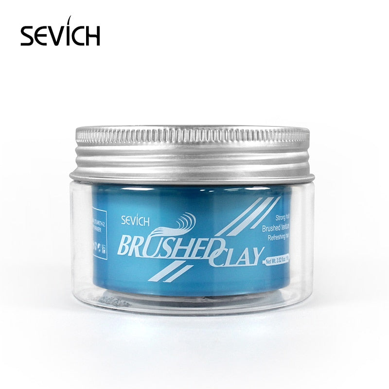 Sevich 80g Lasting Matte Hair Clay Strong Hold Clay Easy Wash Convenient Smooth Fashion Hair Styling Refreshing Hair Clay - 200001186 Find Epic Store