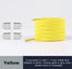 Metal lock Shoe Lace Elastic Flat Multi color options Easy to remove No tie shoelace Child adult Universal Lazy Shoelaces - 3221015 Yellow / United States / 100cm Find Epic Store