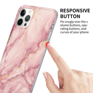 For iPhone 12 Pro Max Case, Gold Sparkle Glitter Marble Slim Shockproof Flexible Bumper TPU Soft Case Rubber Silicone Cover Case - 380230 Find Epic Store