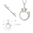 Fashion Romantic Jewelry Star Pendant Necklace with Crystals - 200000162 Find Epic Store