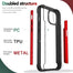 Case for iPhone 12 Pro Max Case, for iPhone 12 Mini Case Shockproof Protective Case Hard PC Back & Metal Frame with TPU Edge Cover - 0 Find Epic Store