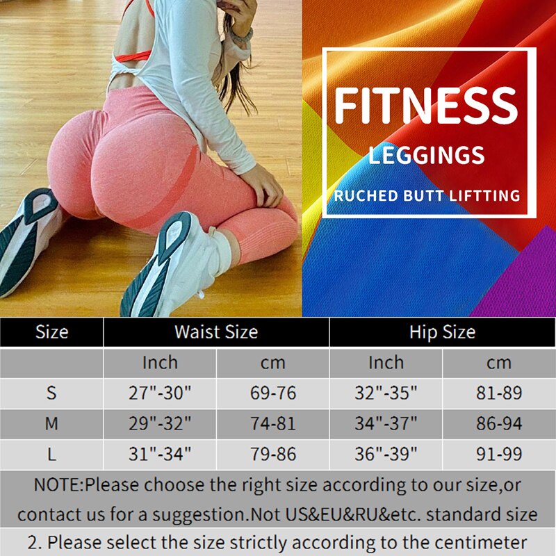 Women Seamless Leggings High Waist Butt Lifter Yoga Pants Tummy Control Compression Leggins Fitness Running Outfits Workout Pant - 0 Find Epic Store