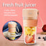 300ml Portable Juicer Electric USB Rechargeable Smoothie Blender Machine Mixer Mini Juice Maker Fast Food Processor Mobile Mixer - 611 Find Epic Store