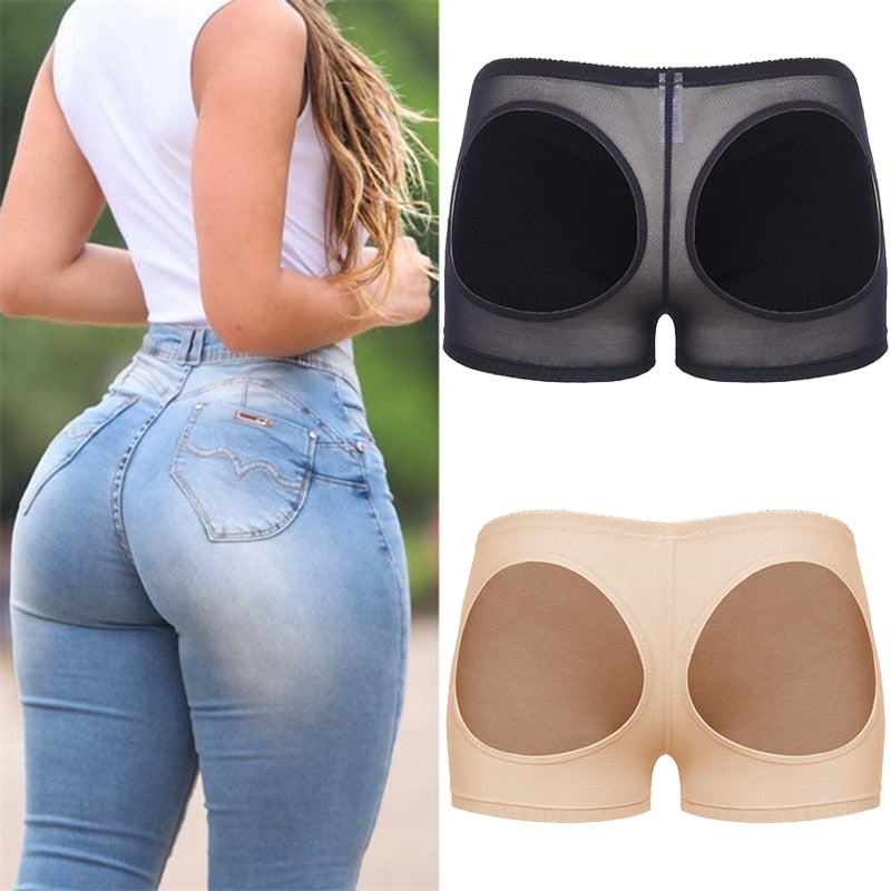 Women Seamless Butt Lifter Body Shaper Tummy Control Panties Boyshorts Shapewear Underwear Thigh Slimmer - 31205 Find Epic Store