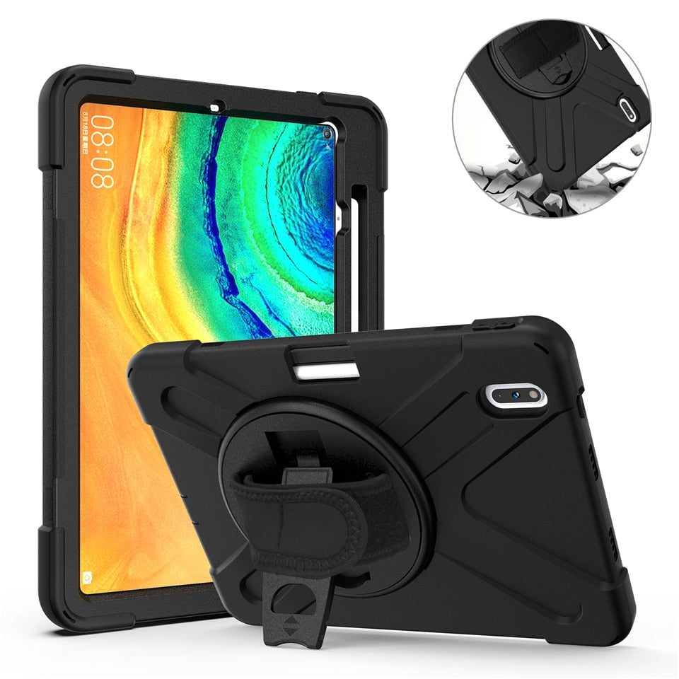 Pad Case For Huawei Matepad Pro 5G 10.8" Matepad 10.4" Matepad 10.8" M6 M5 pro Kickstand Silicone With Shoulder Strap Pad Case - 200001091 Find Epic Store