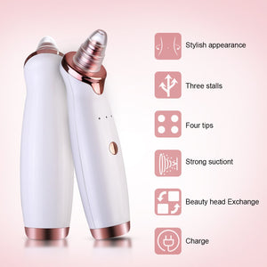 Electric Vacuum Suction Blackhead Remover USB Rechargeable Facial Pore Cleaner Spot Acne Pimple Black Head Extractor Face Care - 200192143 Find Epic Store