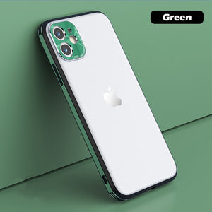 Classic Matte Metal Case For iPhone X/XR/XS/XS Max/11/11 Pro/11 Pro Max/12/12 Mini/12 Pro/12 Pro Max Shockproof - 380230 for iPhone X / Green / United States Find Epic Store
