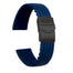 Silicone Watch Band 18mm 20mm 22mm for Samsung Galaxy Watch Active 2 Active 3 Gear S2 Watchband Bracelet Strap for Huami Amazfit - 200000127 United States / blue black / 18mm Find Epic Store