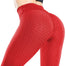 Butt Lifting Anti Cellulite Sexy Leggings for Women High Waisted Yoga Pants Workout Tummy Control Sport Tights - 200000614 Red / S / United States Find Epic Store