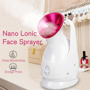 Electric Face Steamer with 55ml Water Tank White thermal Spray Steaming Facial Hydrating Instrument Thermal Spray Beauty Hot Top - 200190144 Find Epic Store