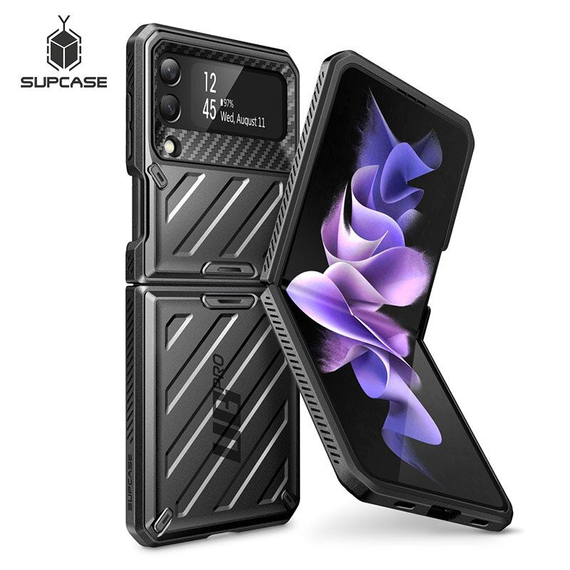 CASE For Samsung Galaxy Z Flip 3 Case 5G (2021 Release) UB Pro Full-Body Dual Layer Rugged Protective Case with Holster - 0 Find Epic Store