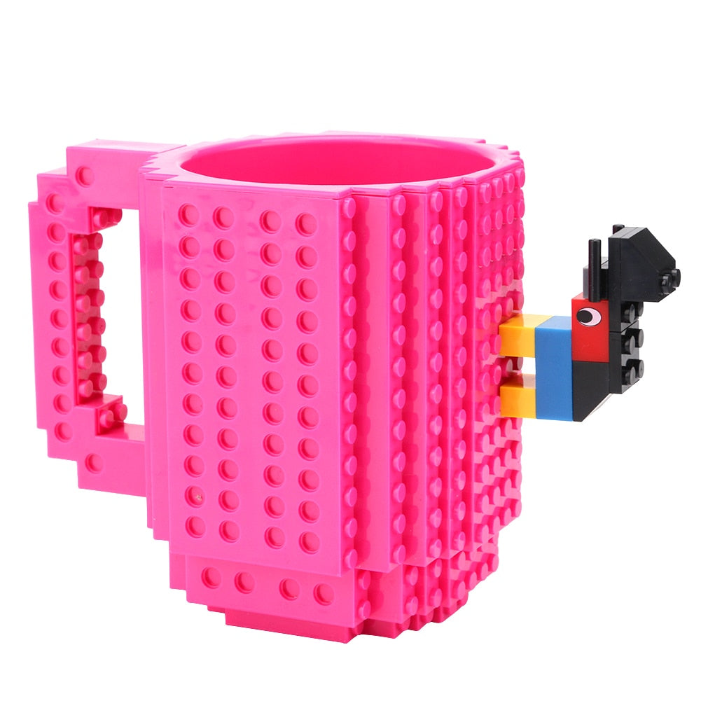 Original Build on Brick Mug - Ideal Cup for Juice, Tea, Coffee & Water - Best Novelty Gift - China / J Find Epic Store