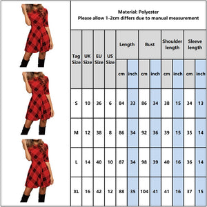 Red Plaid 3/4 Sleeve - 200000347 Find Epic Store