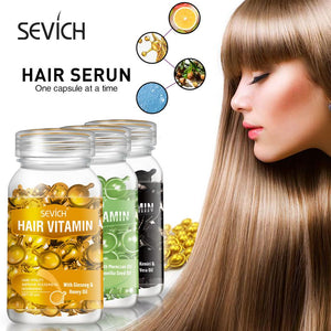 Sevich 30pcs Hair Vitamin Keratin Complex Oil Smooth Silky Hair Mask Repair Damaged Hair Serum Moroccan Oil Anti Hair Loss Agent - 200001171 Find Epic Store