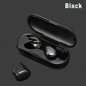 ZK50 Y30 TWS4 Bluetooth Earphones 5.0 Fingerprint Touch HD Stereo Wireless Earpiece Noise Cancelling Gaming Headset - 63705 Black / United States Find Epic Store