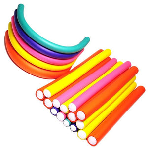 30 Pieces Soft Foam Bendy Hair Roller Curler Plastic Easy Hair Curling DIY Styling Hair Sticks Tool - 200003593 30 Pieces / United States Find Epic Store