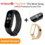 MI Band 5 Smart Bracelet 4 Color Fitness Tracker Bluetooth Sport Waterproof Smart Band - Add Pearl pink Strap / CN Find Epic Store