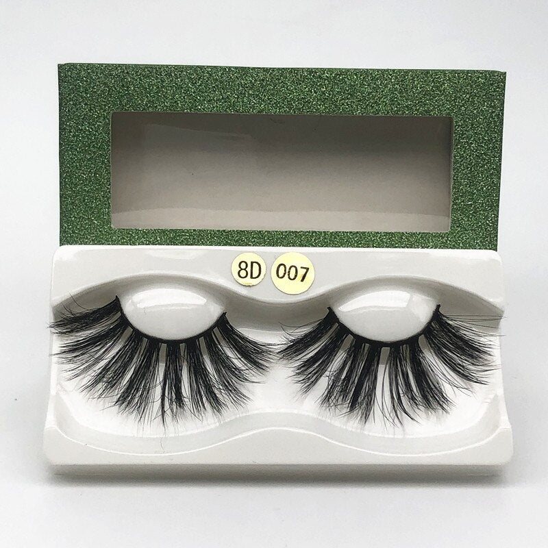 Make-up 1 Pair of 25mm Mink False Eyelashes - 200001197 007 / United States Find Epic Store