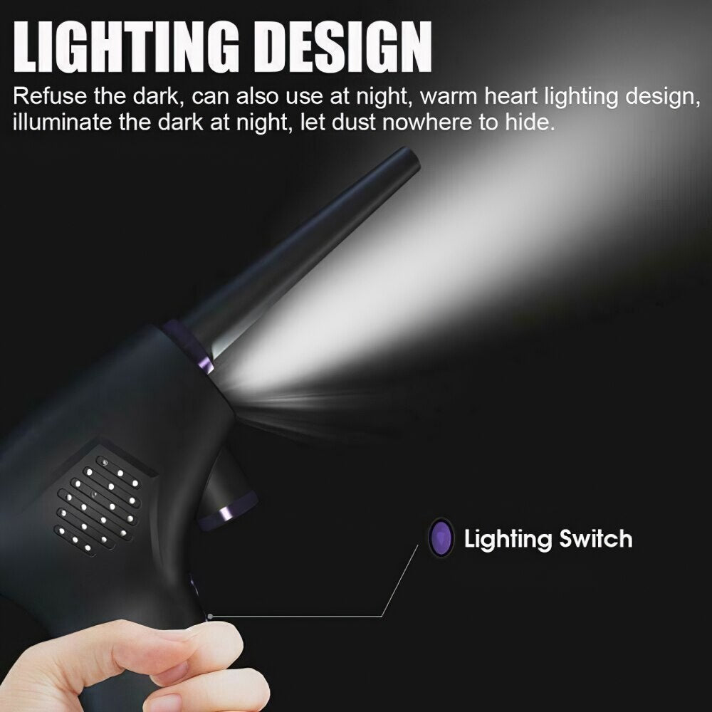 Portable Cordless Air Duster USB Rechargeable Handheld Deep Cleaning Tool for Computer Laptop Keyboard Electronics for Camera - 708022 Find Epic Store