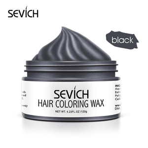 Sevich Hair Color Wax Hair Dye Permanent Hair Colors Cream Unisex Strong Hold Hairstyles - 200001173 United States / Black Find Epic Store