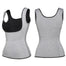 Women Sauna Sweat Vest Weight Loss Shapewear Waist Trainer Tummy Slimming Sheath Workout Body Shaper Corset Fitness Slim Top - 31205 Grey / S / United States Find Epic Store