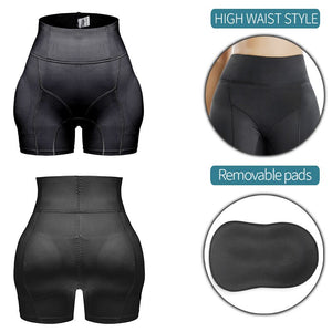 High Waist Butt Lifter Padded Shapewear Hip Pads Push Up Booty Enhancer Tummy Control Panties Buttocks Lift Women Body Shaper - 31205 Black 23 / Asian(XL)US(M) / United States Find Epic Store