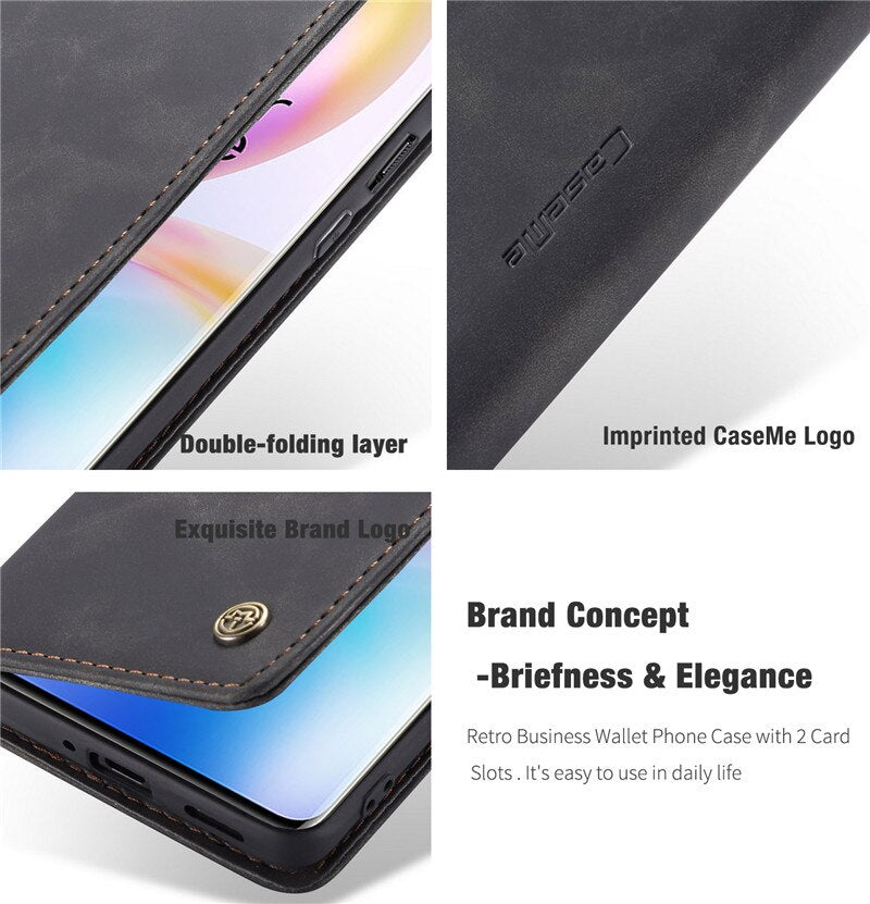 Original Flip Cases For OnePlus Nord/OnePlus 7 Pro 8 Pro 8T Retro Magnetic Card Stand Wallet For OnePlus 7 8 Pro 8T Nord - 380230 Find Epic Store