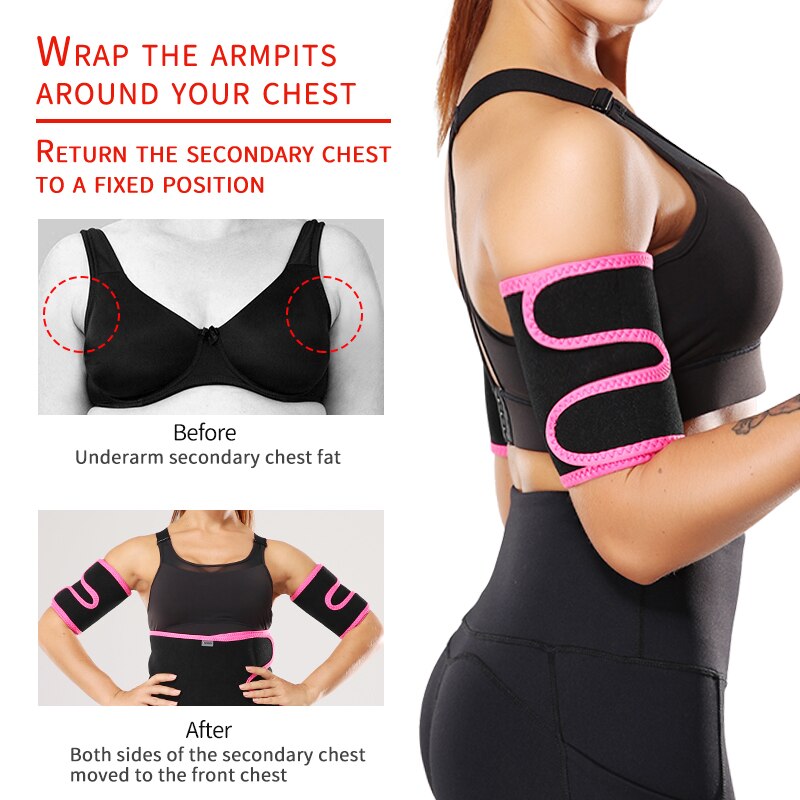Arm Trimmers Sauna Sweat Band for Women Sauna Effect Arm Slimmer Anti Cellulite Arm Shapers Weight Loss Workout Body Shaper - 31205 Find Epic Store