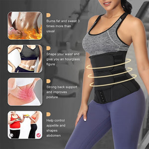 Waist Trainer Corset Belly Girdle Slimming Belt Body Shaper Modeling Strap Waist Cincher Fajas Colombianas Shapewear Underwear - 0 Find Epic Store