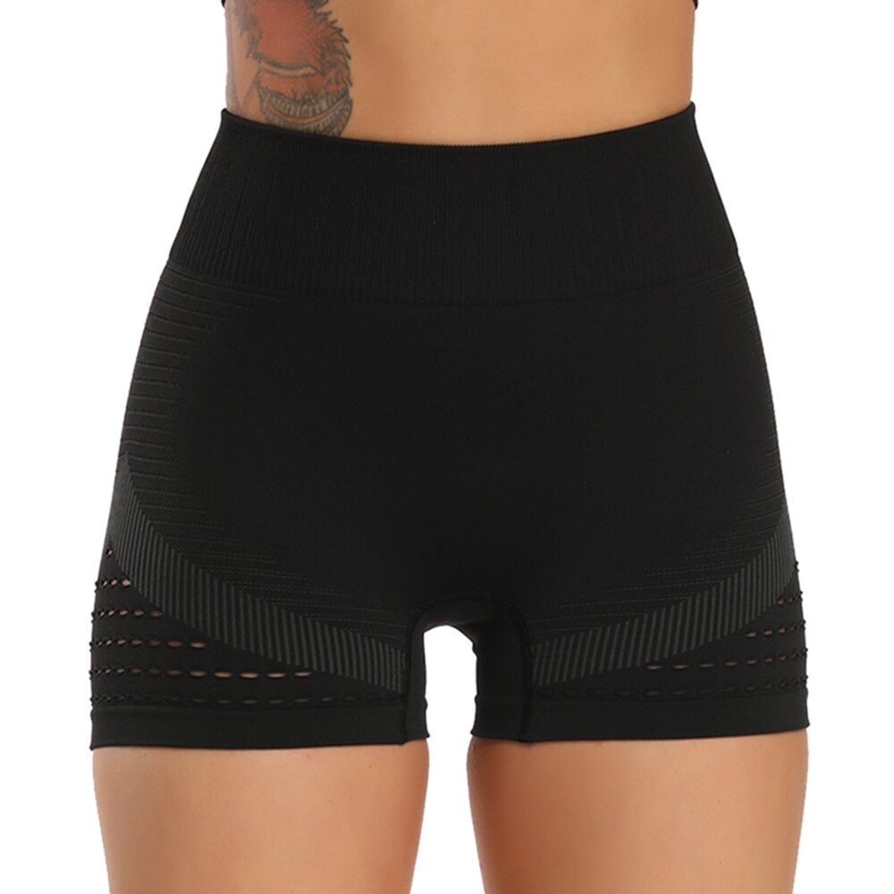Women Seamless Leggings Fitness High Waist Yoga Pants - 200000614 Black short / S / United States Find Epic Store
