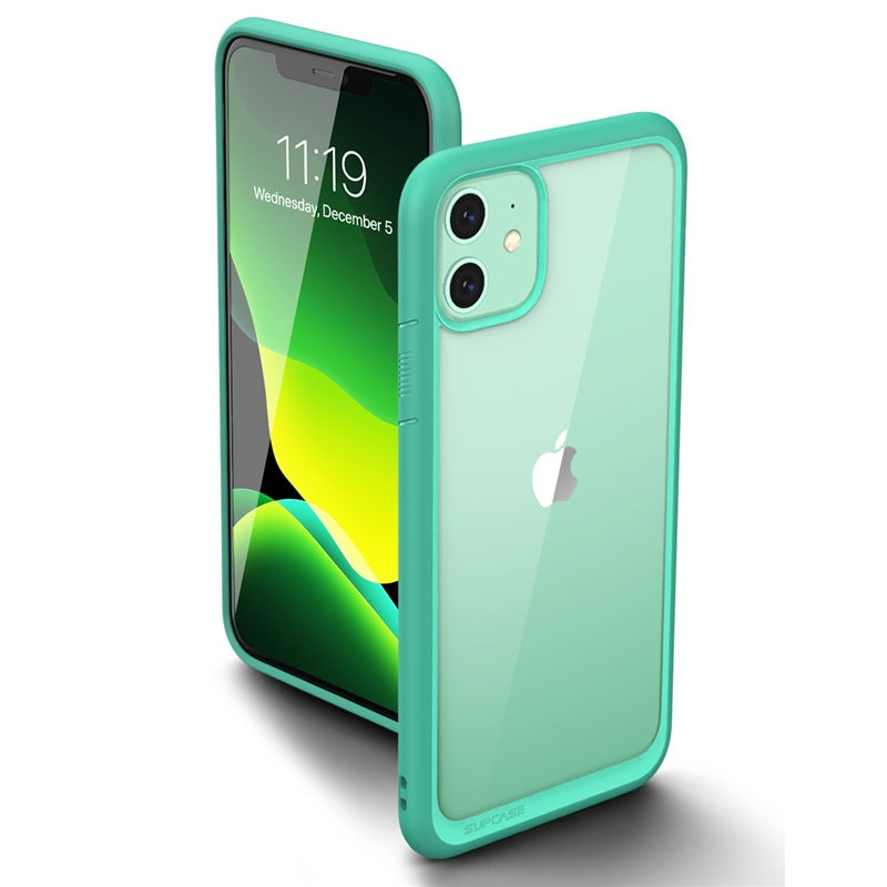 For iPhone 11 Case 6.1 inch (2019 Release) UB Style Premium Hybrid Protective Bumper Case Cover For iphone 11 6.1 inch - 380230 PC + TPU / Green / United States Find Epic Store