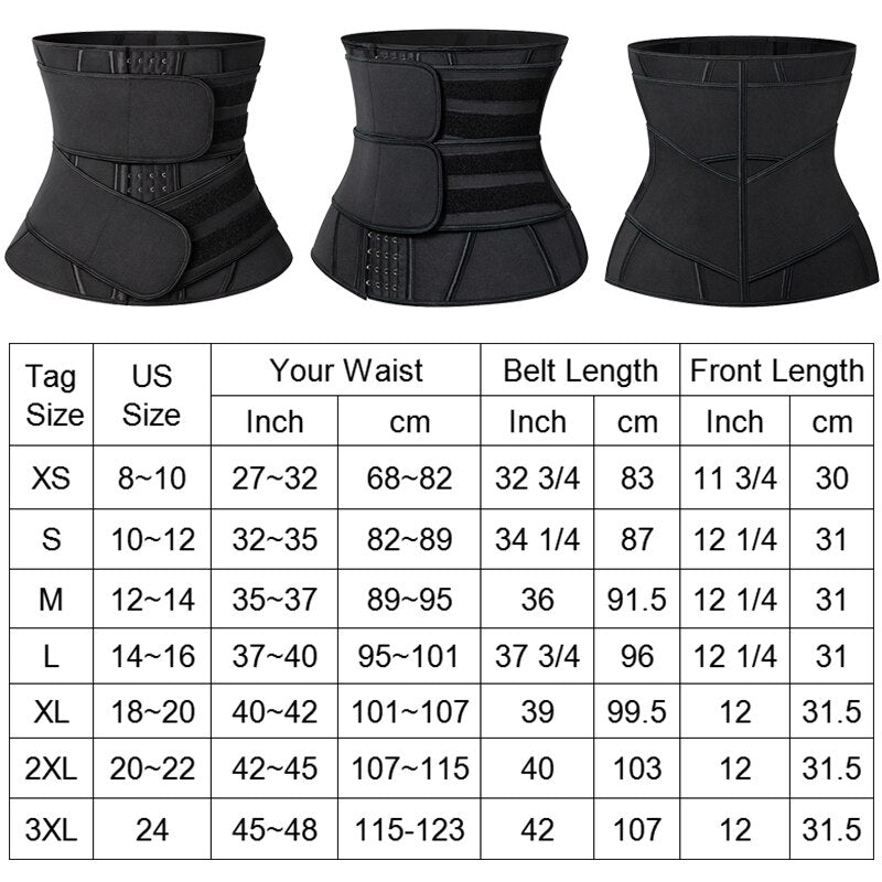 Women Waist Trainer Binders Shapers Modeling Strap Corset Slimming Belt Underwear Body Shaper Faja Shapewear Reductive Girdle - 0 Find Epic Store