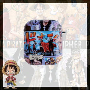 ONE Piece For AirPods 1/2 Case Character Hat Monkey·D·Luffy Stylish Silicone Earphone Protection for AirPods 1/2 Cases ONE Piece - 200001619 United States / Straw Hat Pirates Find Epic Store