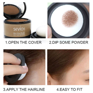 Sevich Hair Fluffy Powder water proof hair line powder black brown Instantly Root Cover Up Hair Shadow Powder Unisex 10 color - 200001174 Find Epic Store